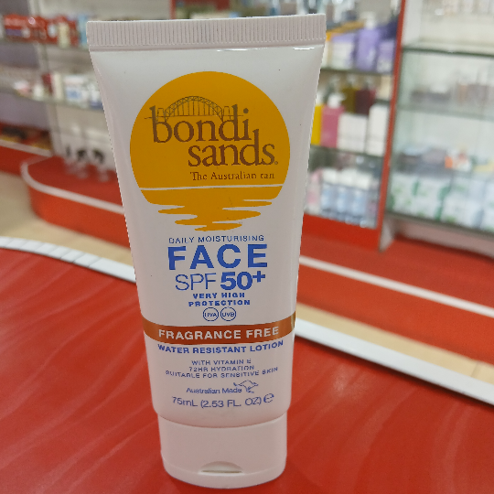 Bonding sands daily moisturizing face spf 50+