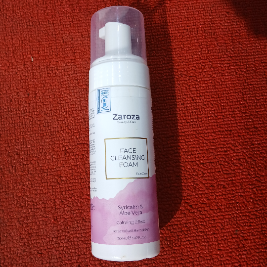 Zaroza face cleansing foam