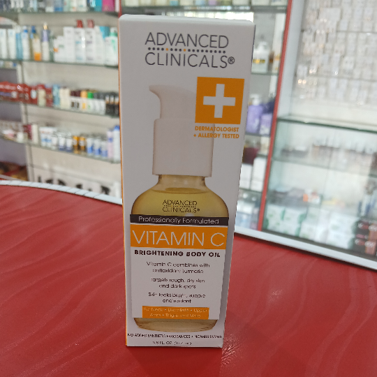 Advanced  clinicals  vitamin c brightening body oil