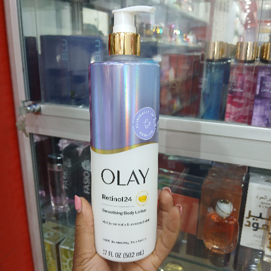 Olay retinol24 smoothing body lotion