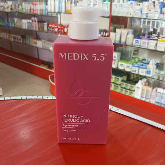 Medix 5.5 Retinol +ferulic acid lotion.